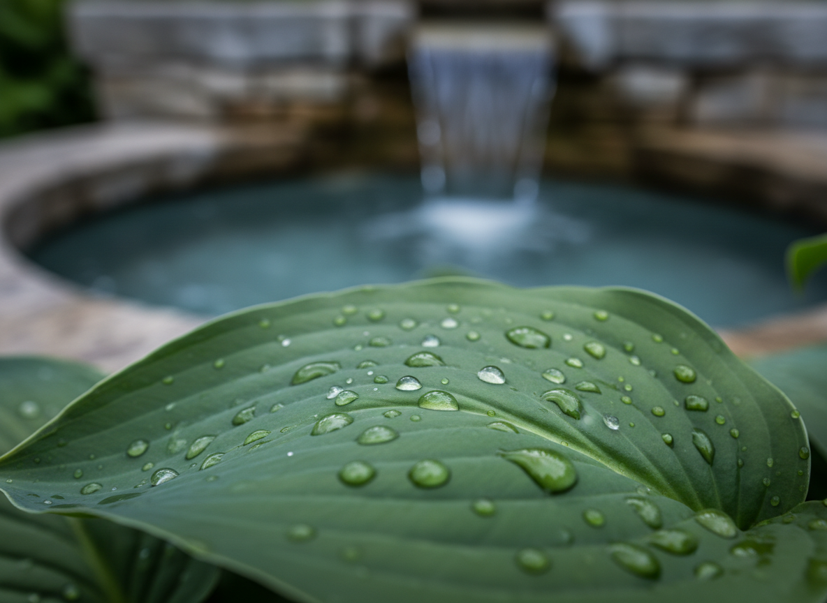 Beautiful garden detail